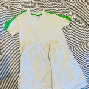 Boys Tennis Whites Size 4-5T - 2 Shorts and 1 Shirt